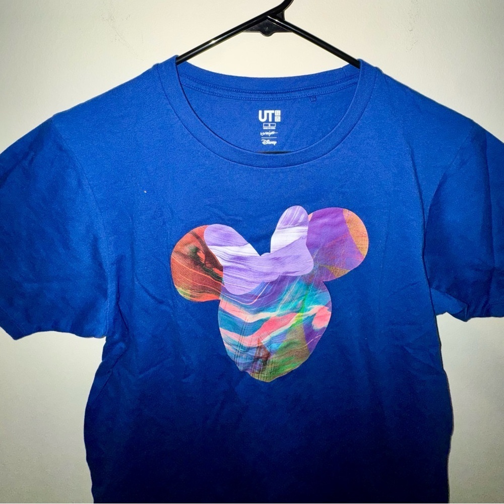 Uniqlo x Disney Kids Blue Minnie Mouse Tee - Picture 2 of 7